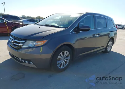 2016 Honda Odyssey Ex-L z USA, uszkodzony, nr VIN 5FNRL5H66GB152137